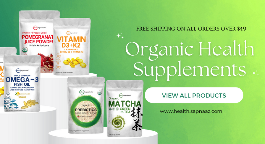 Organic Health Supplements Sapnaaz Health