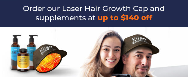 Kiierr Laser Cap System for Hair Growth.